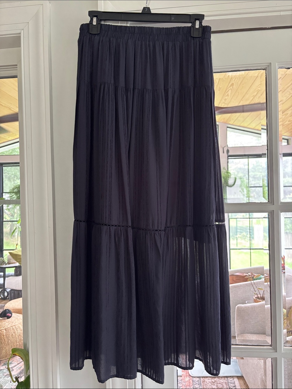 Gentle Fawn Navy Maxi Skirt
